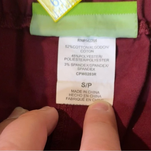 Crocs  Straight Fit Medical Scrub Pants, Size S - Picture 5 of 9